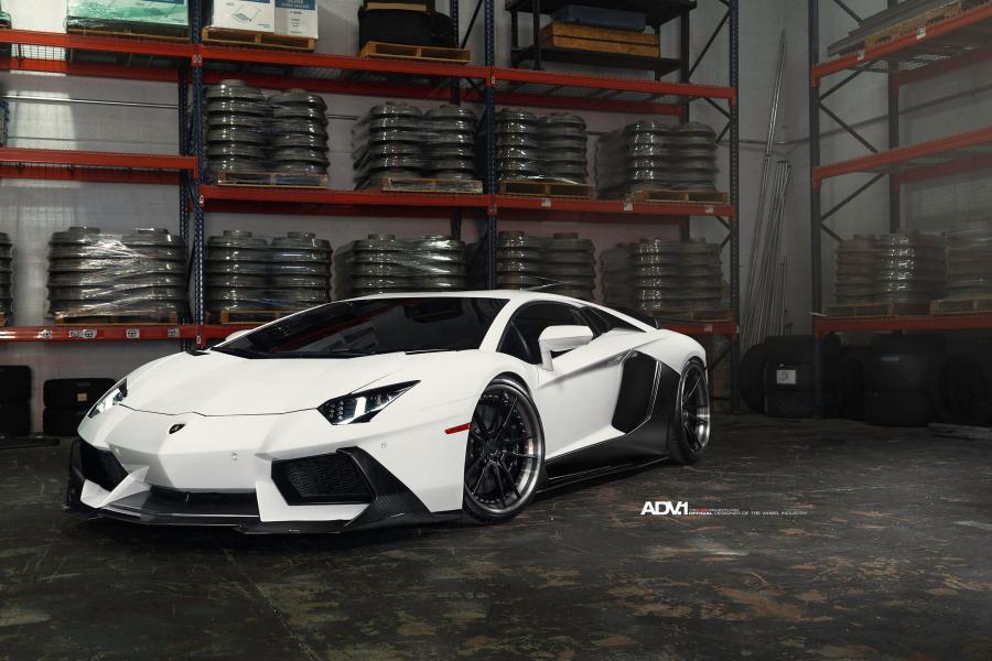Lamborghini Aventador LP700-4 on ADV.1 Wheels (ADV5.2 Track Spec CS) '2015